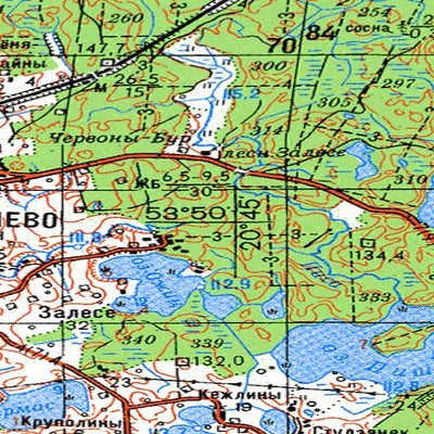 Avenza Systems Inc. Soviet Genshtab - n34-078 - Poland digital map
