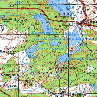 Avenza Systems Inc. Soviet Genshtab - n34-078 - Poland digital map