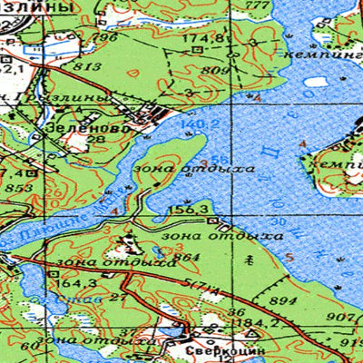Avenza Systems Inc. Soviet Genshtab - n34-089 - Poland digital map