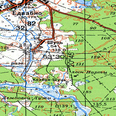 Avenza Systems Inc. Soviet Genshtab - n34-090 - Poland digital map