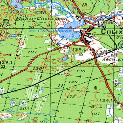 Avenza Systems Inc. Soviet Genshtab - n34-091 - Poland digital map