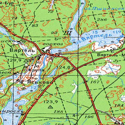 Avenza Systems Inc. Soviet Genshtab - n34-092 - Poland digital map