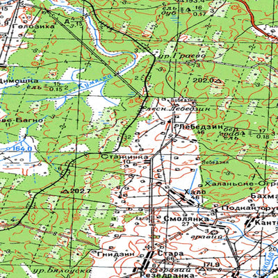 Avenza Systems Inc. Soviet Genshtab - n34-095 - Poland digital map