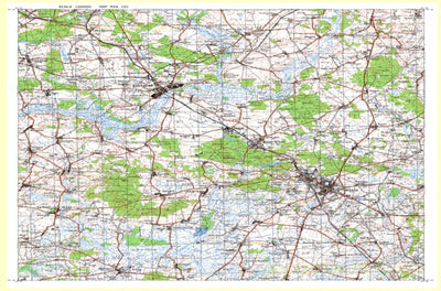 Avenza Systems Inc. Soviet Genshtab - n34-101 - Poland digital map