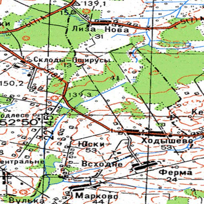 Avenza Systems Inc. Soviet Genshtab - n34-118 - Poland digital map