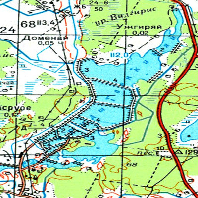 Avenza Systems Inc. Soviet Genshtab - o34-141 - Lithuania digital map
