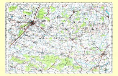 Avenza Systems Inc. Soviet Genshtab - o34-144 - Lithuania digital map