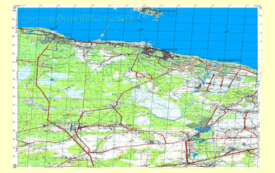 Avenza Systems Inc. Soviet Genshtab - o35-012 - Russia digital map