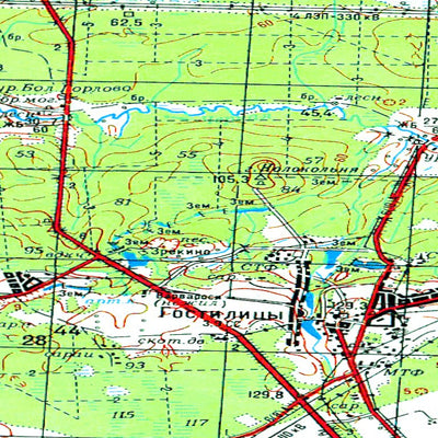 Avenza Systems Inc. Soviet Genshtab - o35-012 - Russia digital map