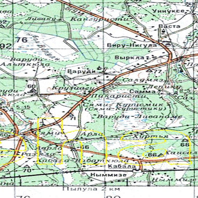 Avenza Systems Inc. Soviet Genshtab - o35-03 - Estonia digital map