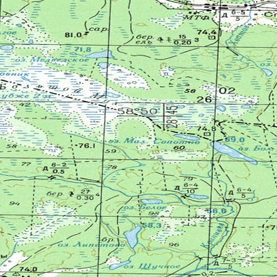 Avenza Systems Inc. Soviet Genshtab - o35-046 - Russia digital map