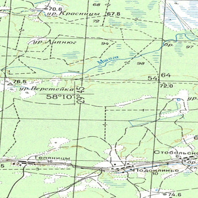 Avenza Systems Inc. Soviet Genshtab - o35-072 - Russia digital map