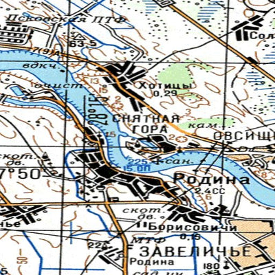 Avenza Systems Inc. Soviet Genshtab - o35-081 - Russia digital map