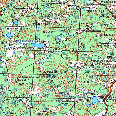 Avenza Systems Inc. Soviet Genshtab - o35-119 - Russia digital map