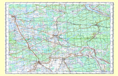 Avenza Systems Inc. Soviet Genshtab - o35-122 - Lithuania digital map