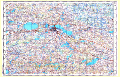 Avenza Systems Inc. Soviet Genshtab - o35-128 - Russia digital map