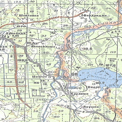 Avenza Systems Inc. Soviet Genshtab - o35-129--(1991) - Russia digital map