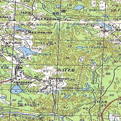 Avenza Systems Inc. Soviet Genshtab - o35-130--(1990) - Russia digital map