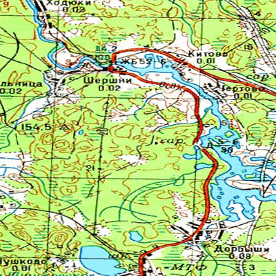 Avenza Systems Inc. Soviet Genshtab - o35-130 - Russia digital map