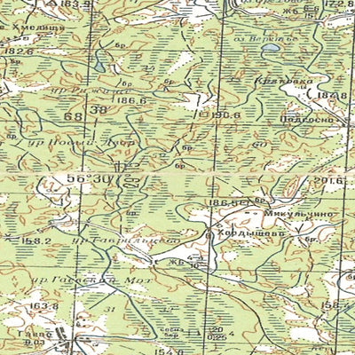 Avenza Systems Inc. Soviet Genshtab - o35-131--(1990) - Russia digital map
