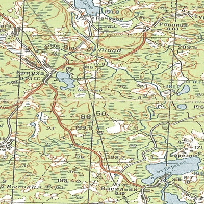 Avenza Systems Inc. Soviet Genshtab - o35-131--(1990) - Russia digital map