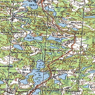 Avenza Systems Inc. Soviet Genshtab - o35-132--(1990) - Russia digital map