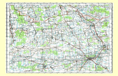 Avenza Systems Inc. Soviet Genshtab - o35-133 - Lithuania digital map