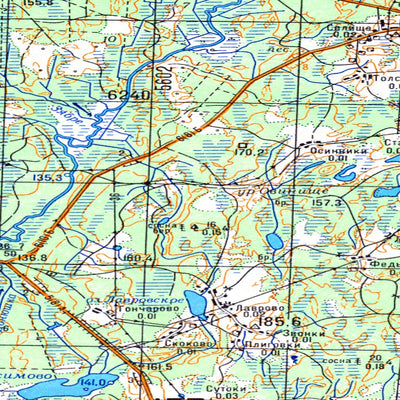 Avenza Systems Inc. Soviet Genshtab - o35-142--(1983) - Russia digital map