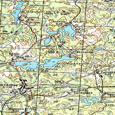 Avenza Systems Inc. Soviet Genshtab - o35-144--(1984) - Russia digital map