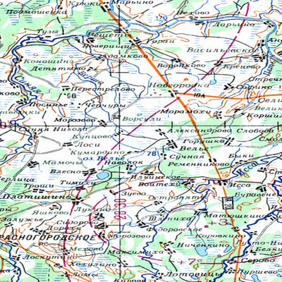 Avenza Systems Inc. Soviet Genshtab - o35-4--(1988) - Russia digital map