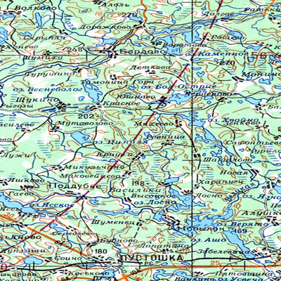 Avenza Systems Inc. Soviet Genshtab - o35-4--(1988) - Russia digital map