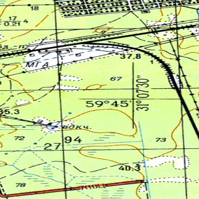 Avenza Systems Inc. Soviet Genshtab: o36-003-3 digital map