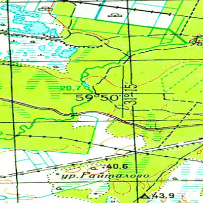 Avenza Systems Inc. Soviet Genshtab - o36-003 - Russia digital map