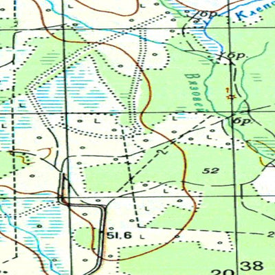 Avenza Systems Inc. Soviet Genshtab: o36-004-4 digital map