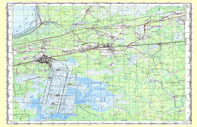 Avenza Systems Inc. Soviet Genshtab - o36-004 - Russia digital map
