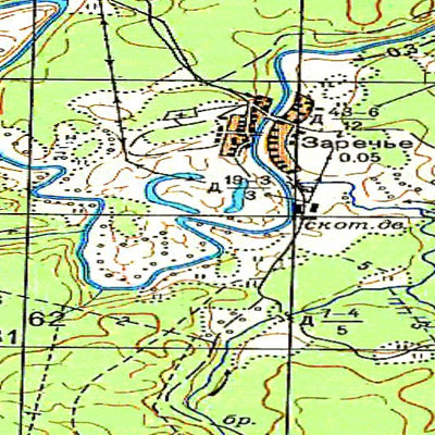 Avenza Systems Inc. Soviet Genshtab: o36-009-3 digital map