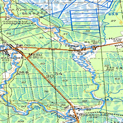 Avenza Systems Inc. Soviet Genshtab - o36-013 - Russia digital map