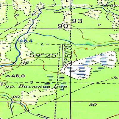 Avenza Systems Inc. Soviet Genshtab: o36-018-4 digital map