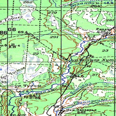 Avenza Systems Inc. Soviet Genshtab - o36-019 - Russia digital map