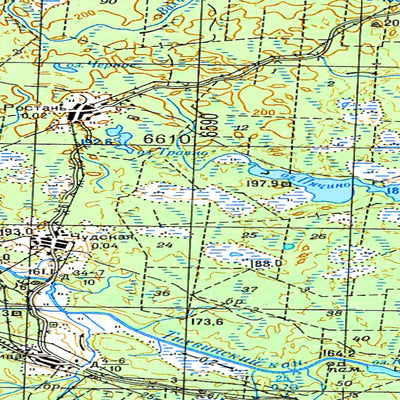 Avenza Systems Inc. Soviet Genshtab - o36-022 - Russia digital map