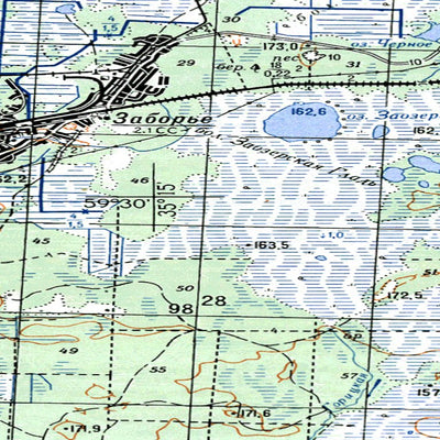 Avenza Systems Inc. Soviet Genshtab - o36-023 - Russia digital map