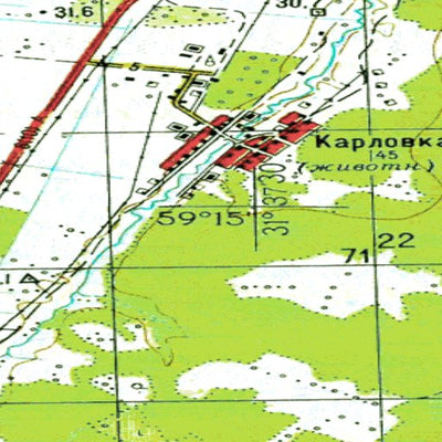 Avenza Systems Inc. Soviet Genshtab: o36-028-1 digital map
