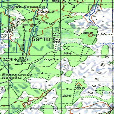 Avenza Systems Inc. Soviet Genshtab - o36-030 - Russia digital map