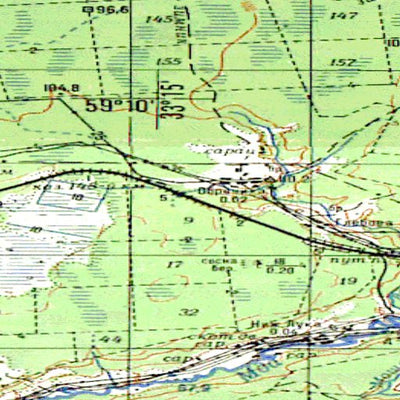 Avenza Systems Inc. Soviet Genshtab - o36-031 - Russia digital map