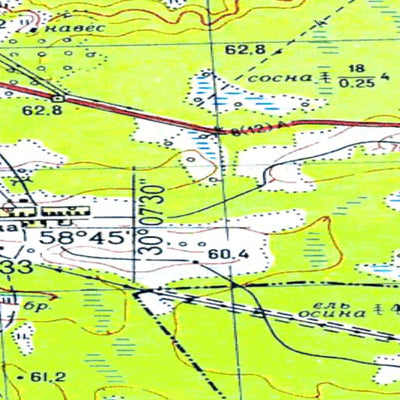 Avenza Systems Inc. Soviet Genshtab: o36-037-3 digital map