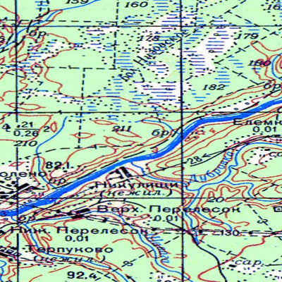 Avenza Systems Inc. Soviet Genshtab - o36-042 - Russia digital map