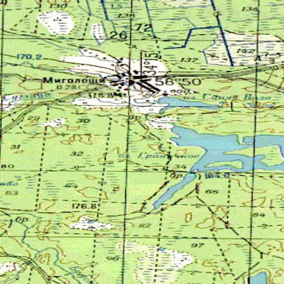 Avenza Systems Inc. Soviet Genshtab - o36-045 - Russia digital map