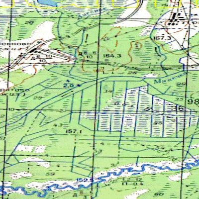 Avenza Systems Inc. Soviet Genshtab - o36-046 - Russia digital map