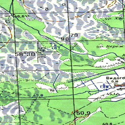 Avenza Systems Inc. Soviet Genshtab - o36-050 - Russia digital map