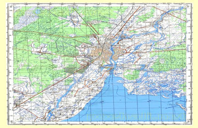 Avenza Systems Inc. Soviet Genshtab - o36-051 - Russia digital map